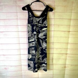 Title Nine 9 Diamalete Inner Bra‎ Support Performance Tank Dress Size Medium